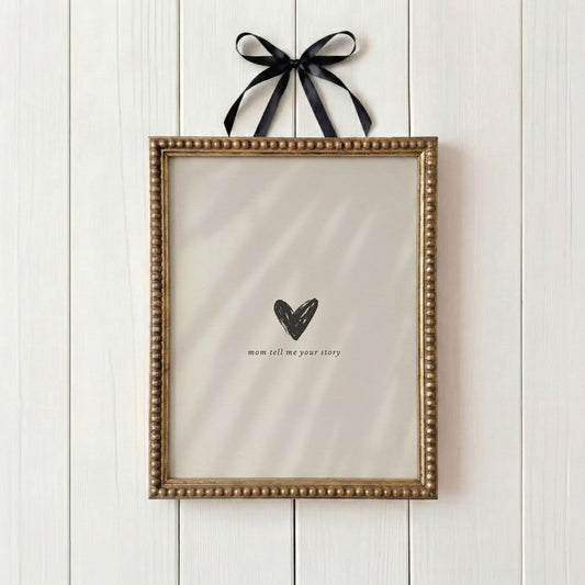 Mom Tell Me Your Story Minimalist Print