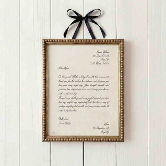 Vintage Poem Wall Art