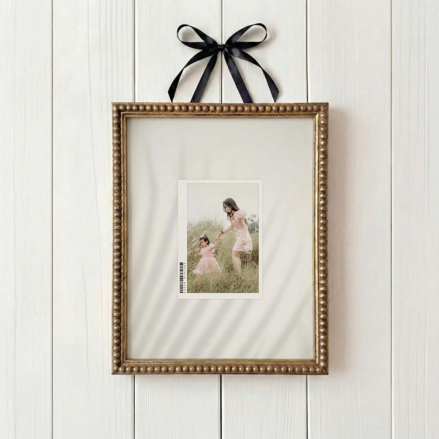 Custom B&W Polaroid Art