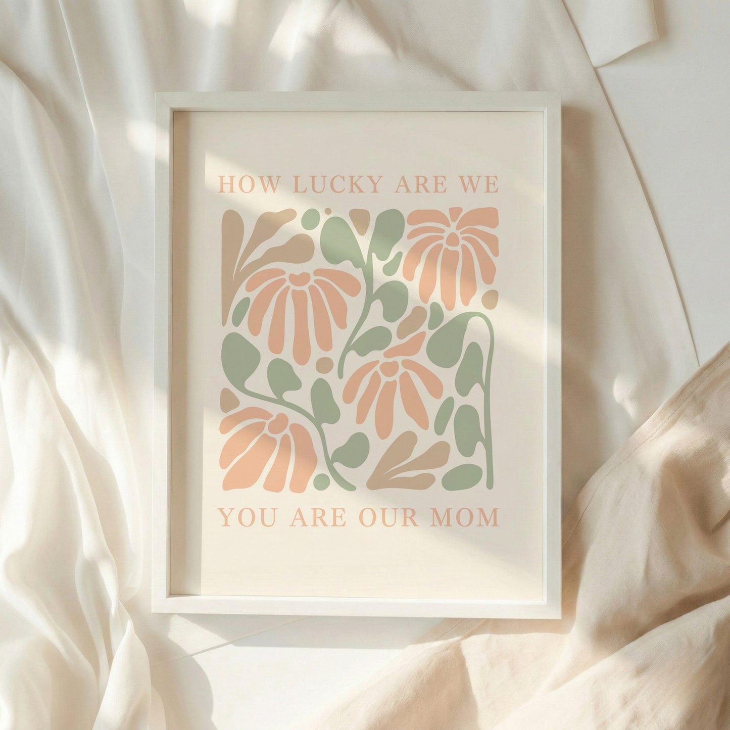 "How Lucky Are We" Wall Art (Digital Download)