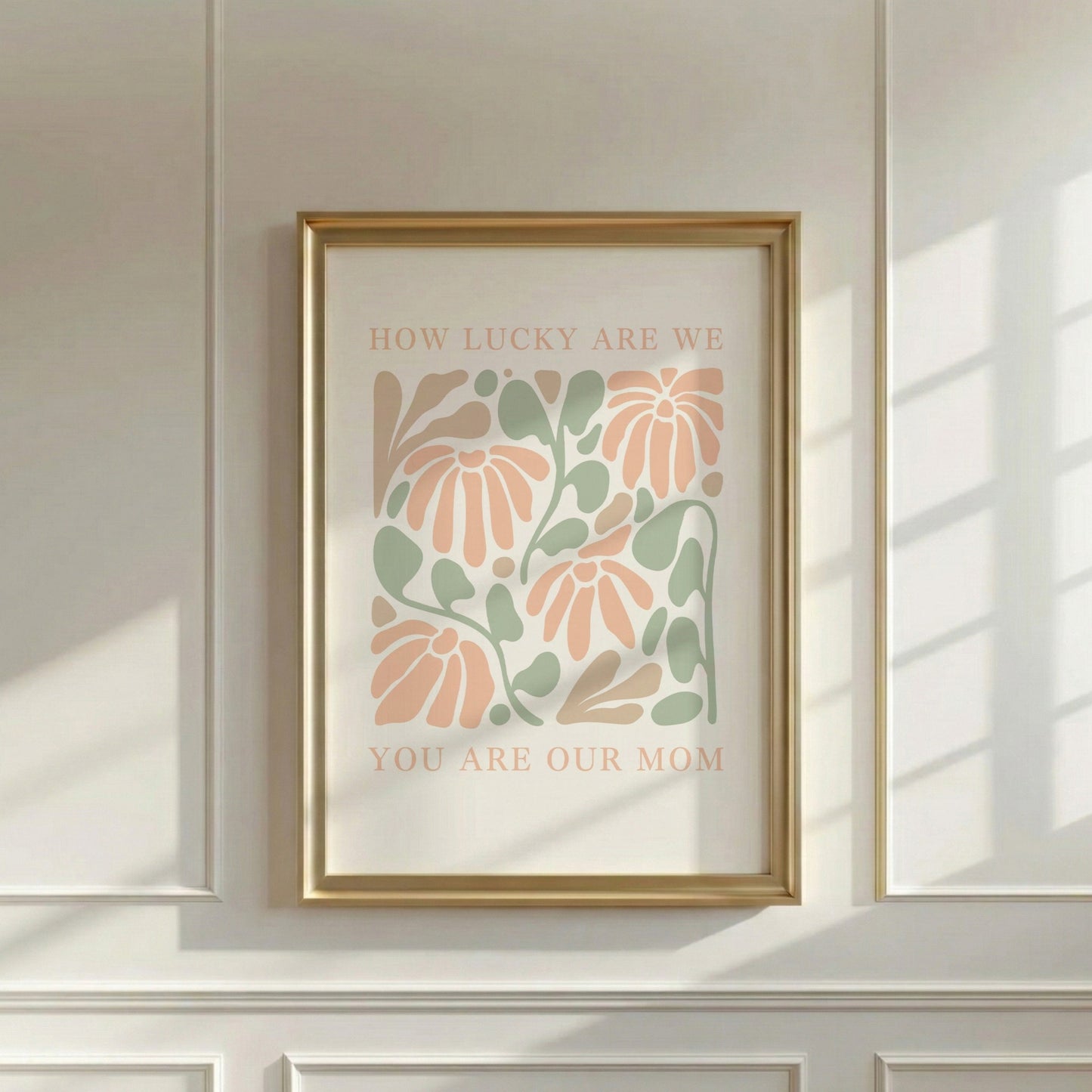 "How Lucky Are We" Wall Art (Digital Download)