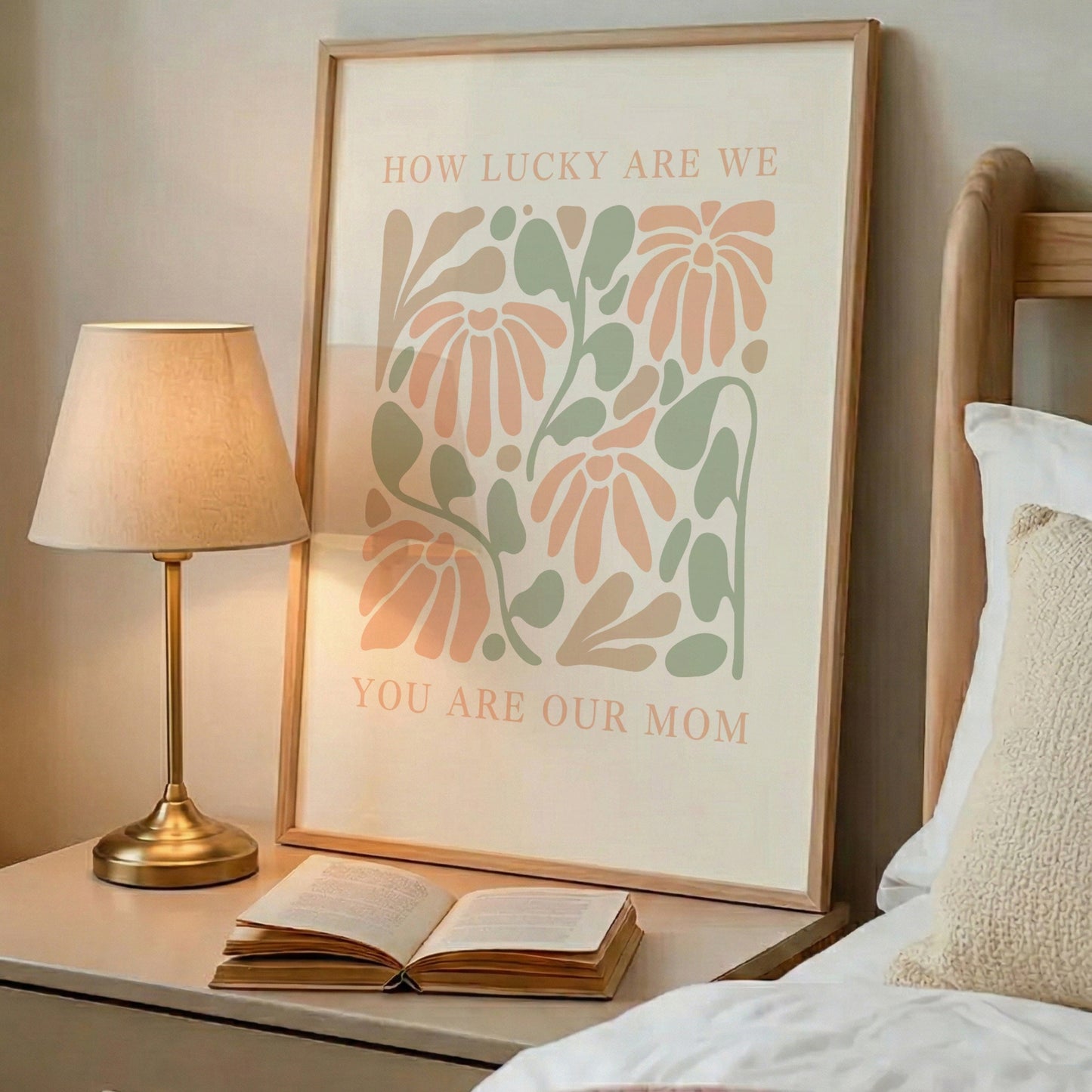 "How Lucky Are We" Wall Art (Digital Download)