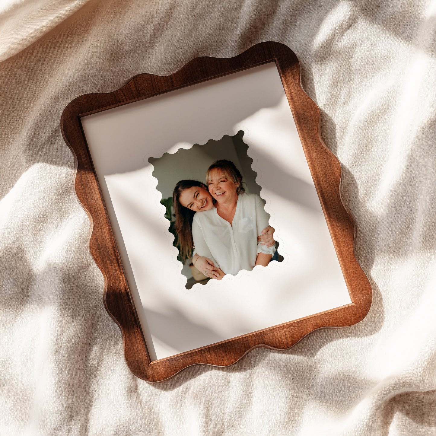 Custom Photo Stamp Frame Art,