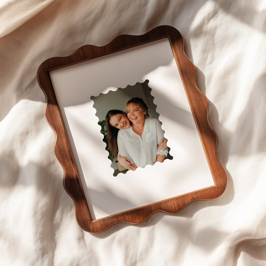 Custom Photo Stamp Frame Art,