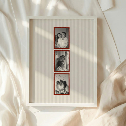 Photobooth Strip Frame Template