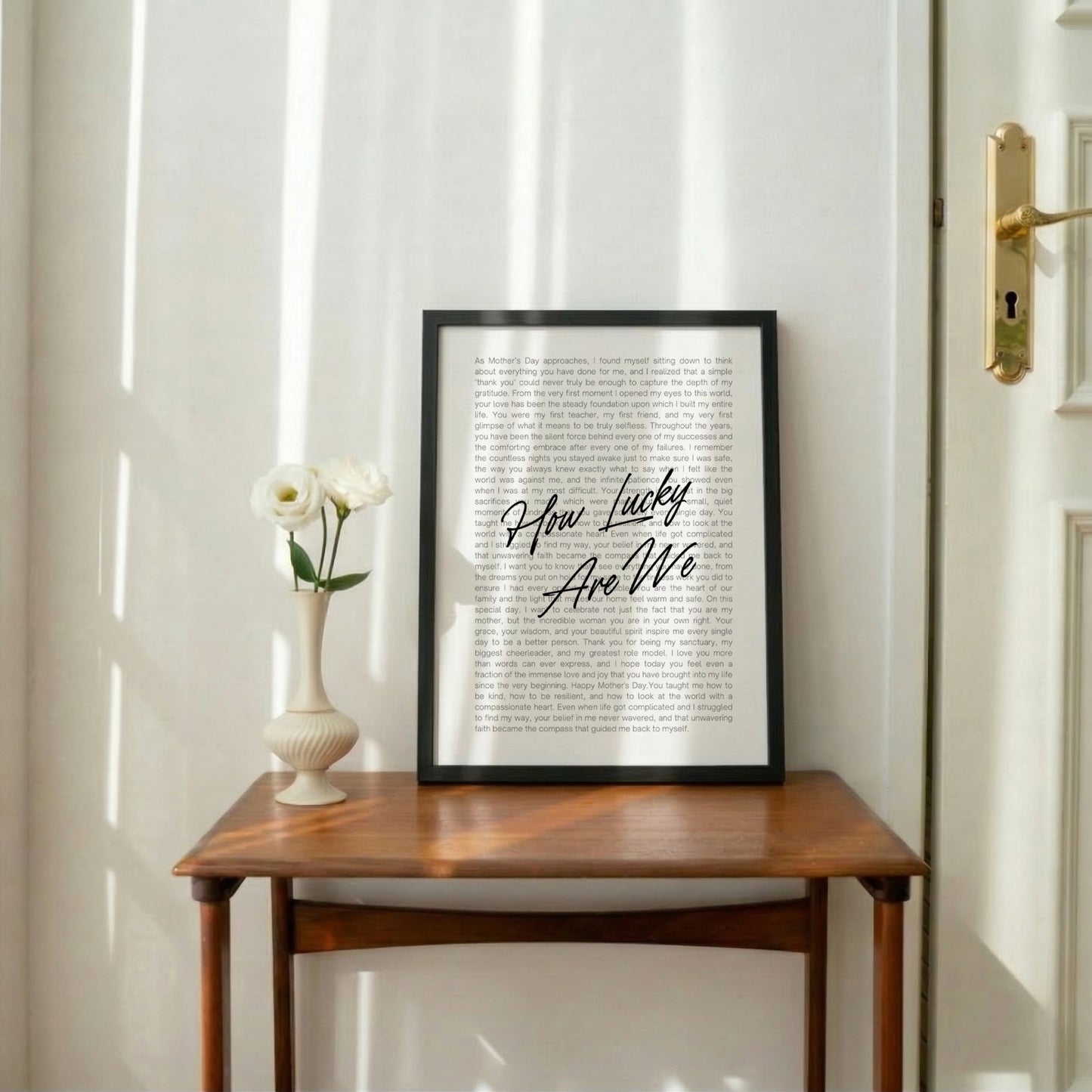 Mother's Day Poem Print